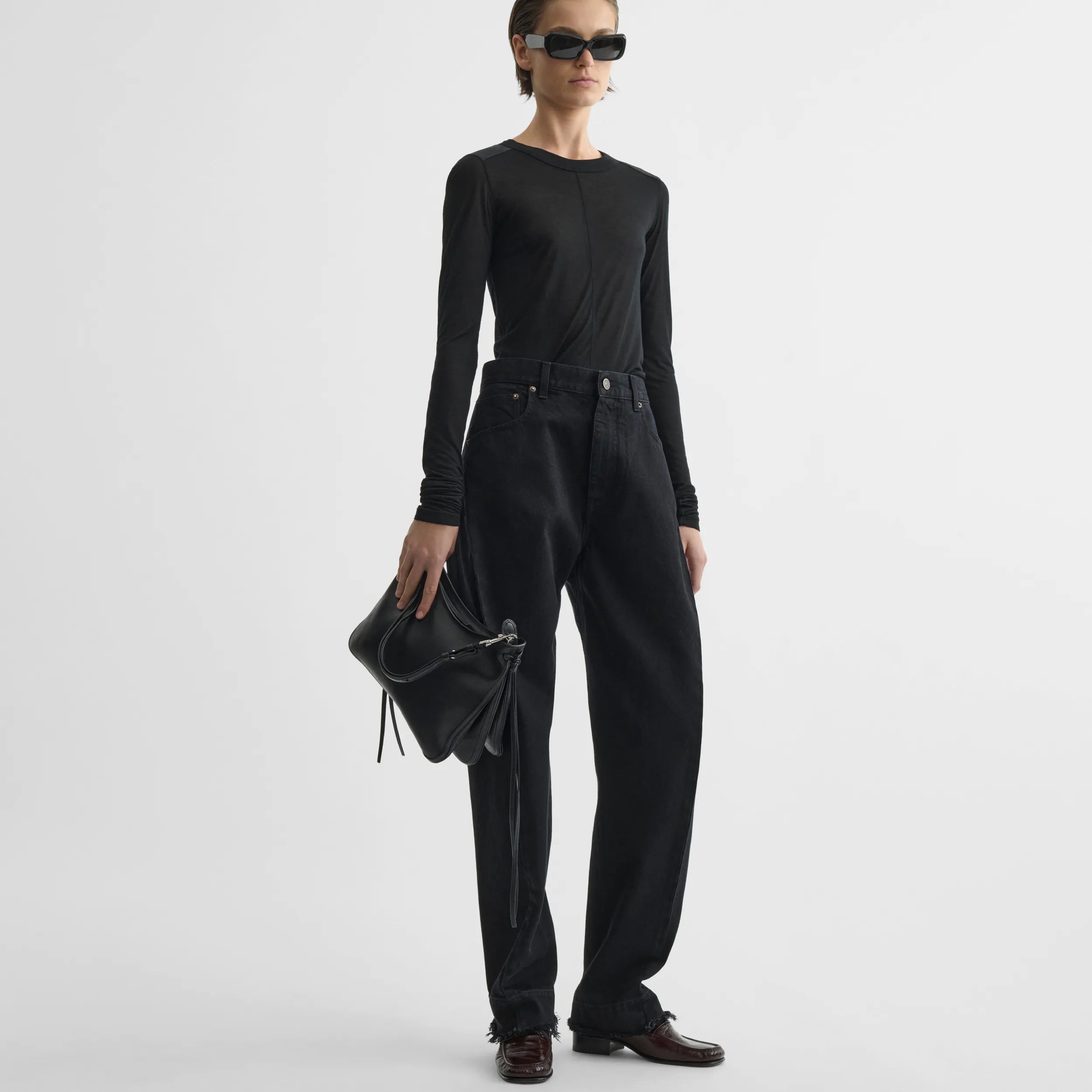 【お出かけに！】PHOEBE PHILO GIG BAG レザー ショルダーバッグ PHOEBE PHILO | SMALL GIG BAG | COGNAC LEATHER