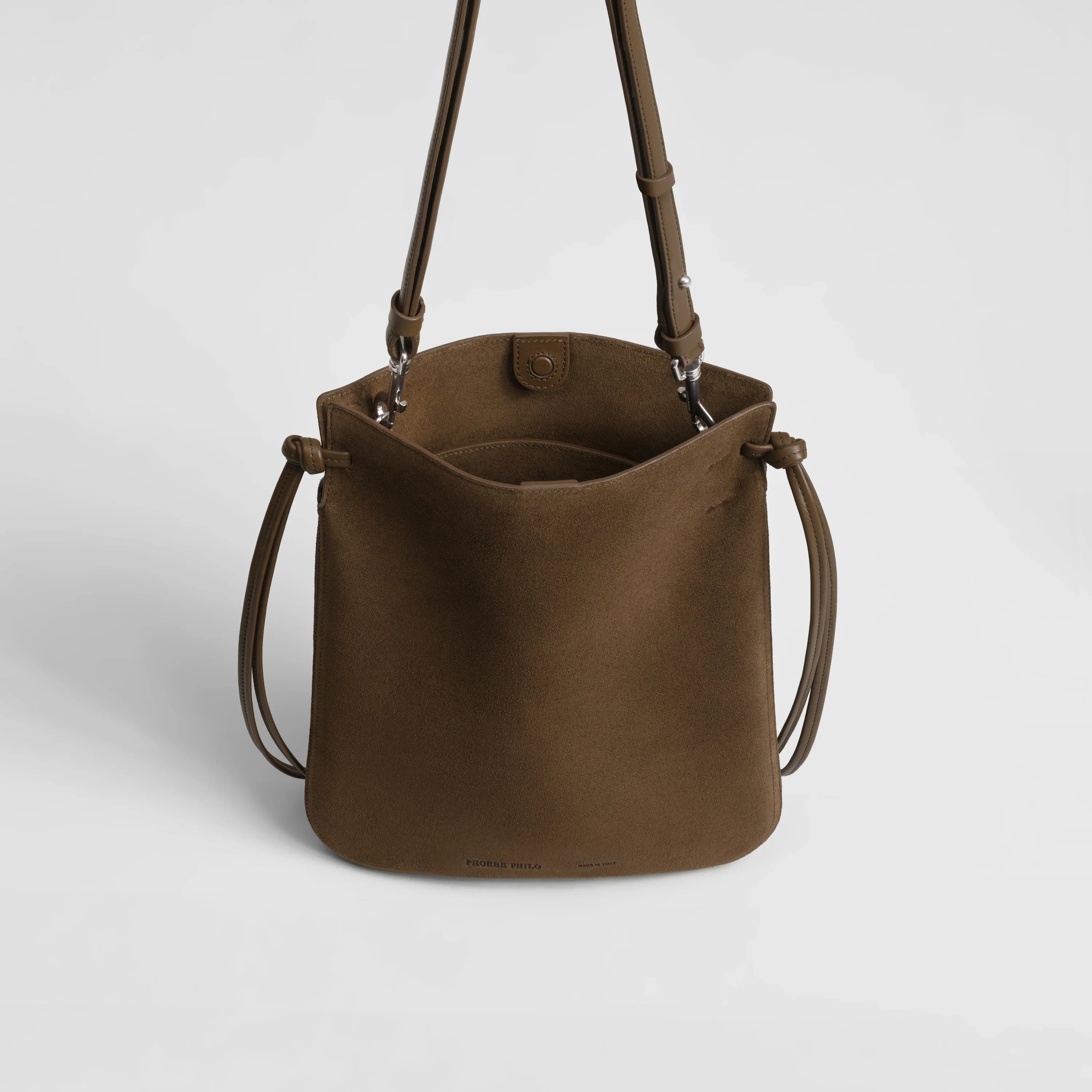 海外希少【PHOEBE PHILO】ギグショルダーポーチバッグ PHOEBE PHILO | GIG POUCH | KHAKI LEATHER