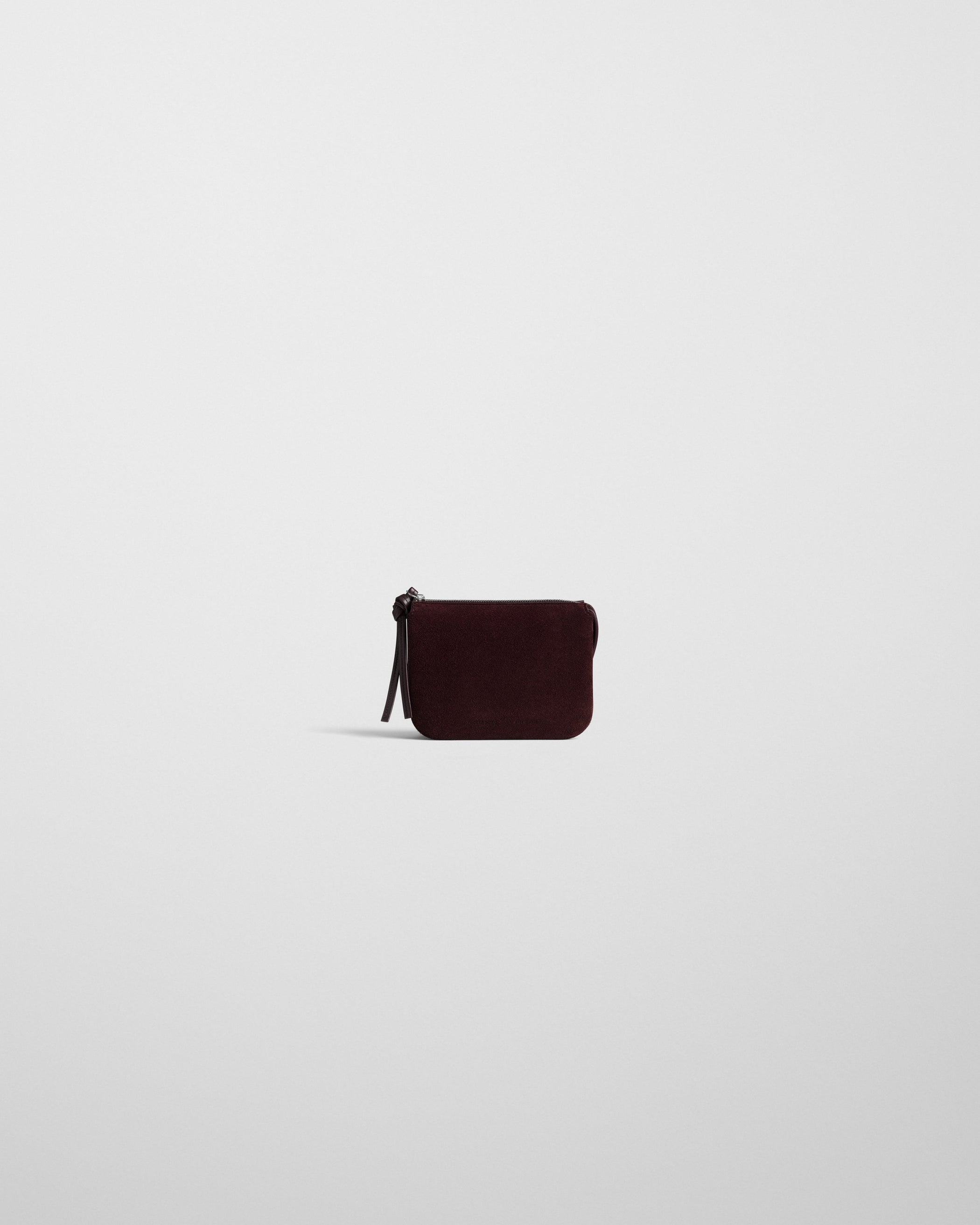 POCKET GIG | oxblood suede leather