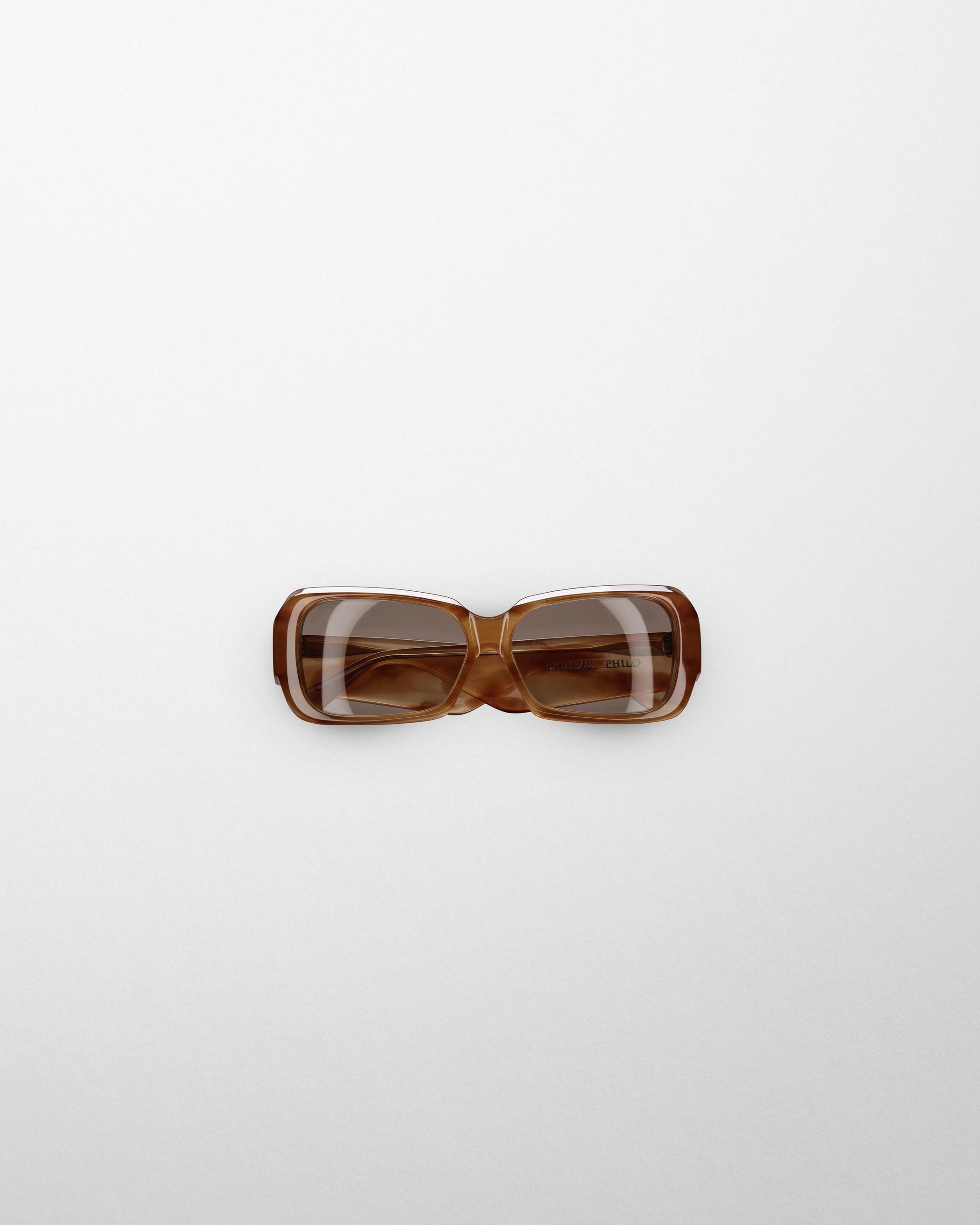 Front view of SCORE SUNGLASSES in tortoiseshell acetate