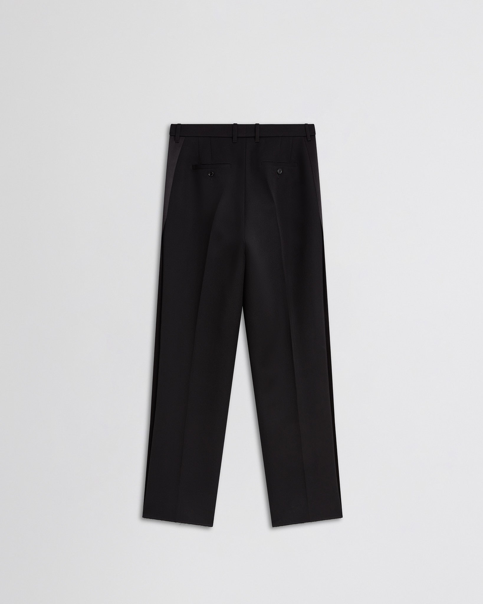 TUX TROUSERS | black viscose