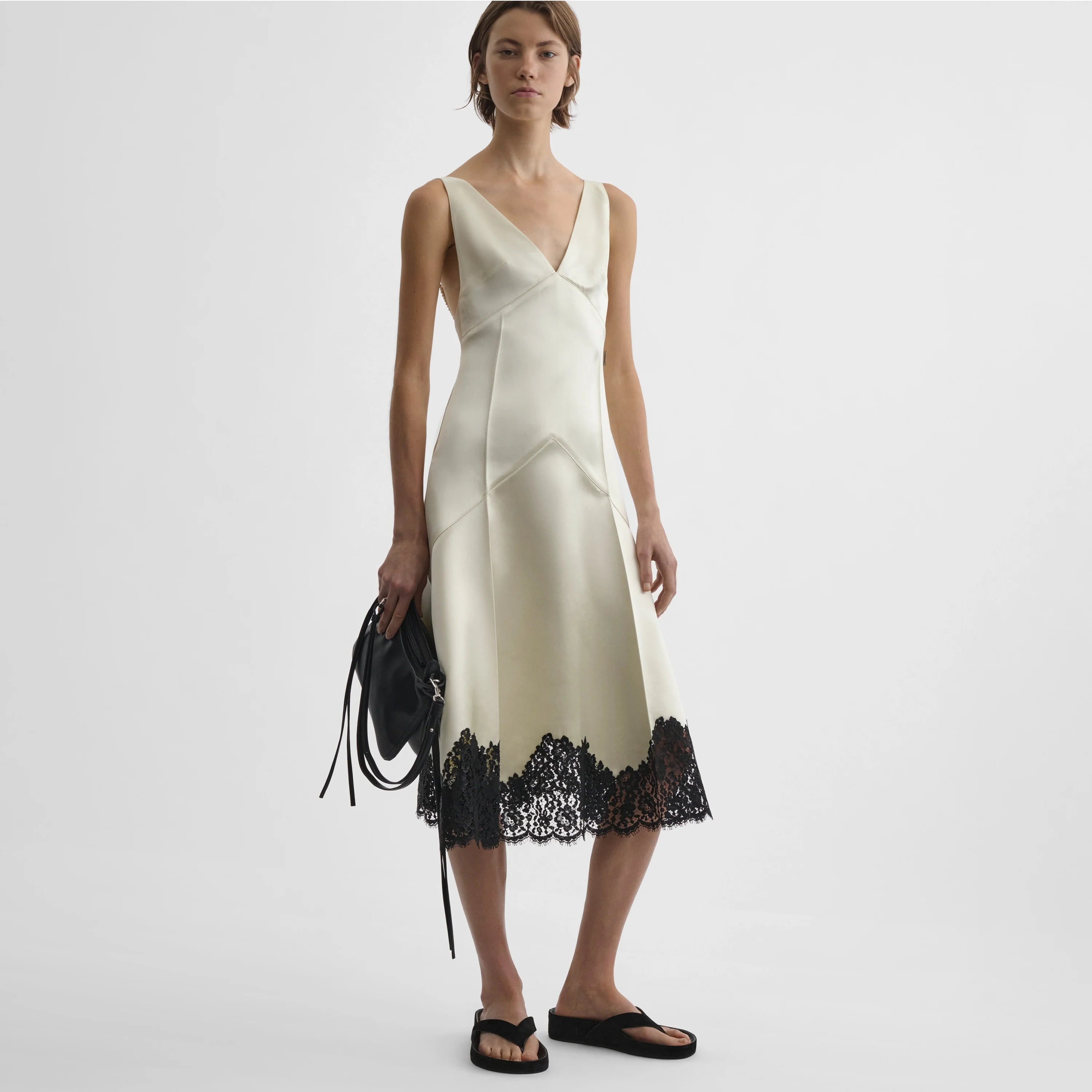 【PHOEBE PHILO】フォルドショルダー ドレープ ロングドレス PHOEBE PHILO | DRESSES SKIRTS