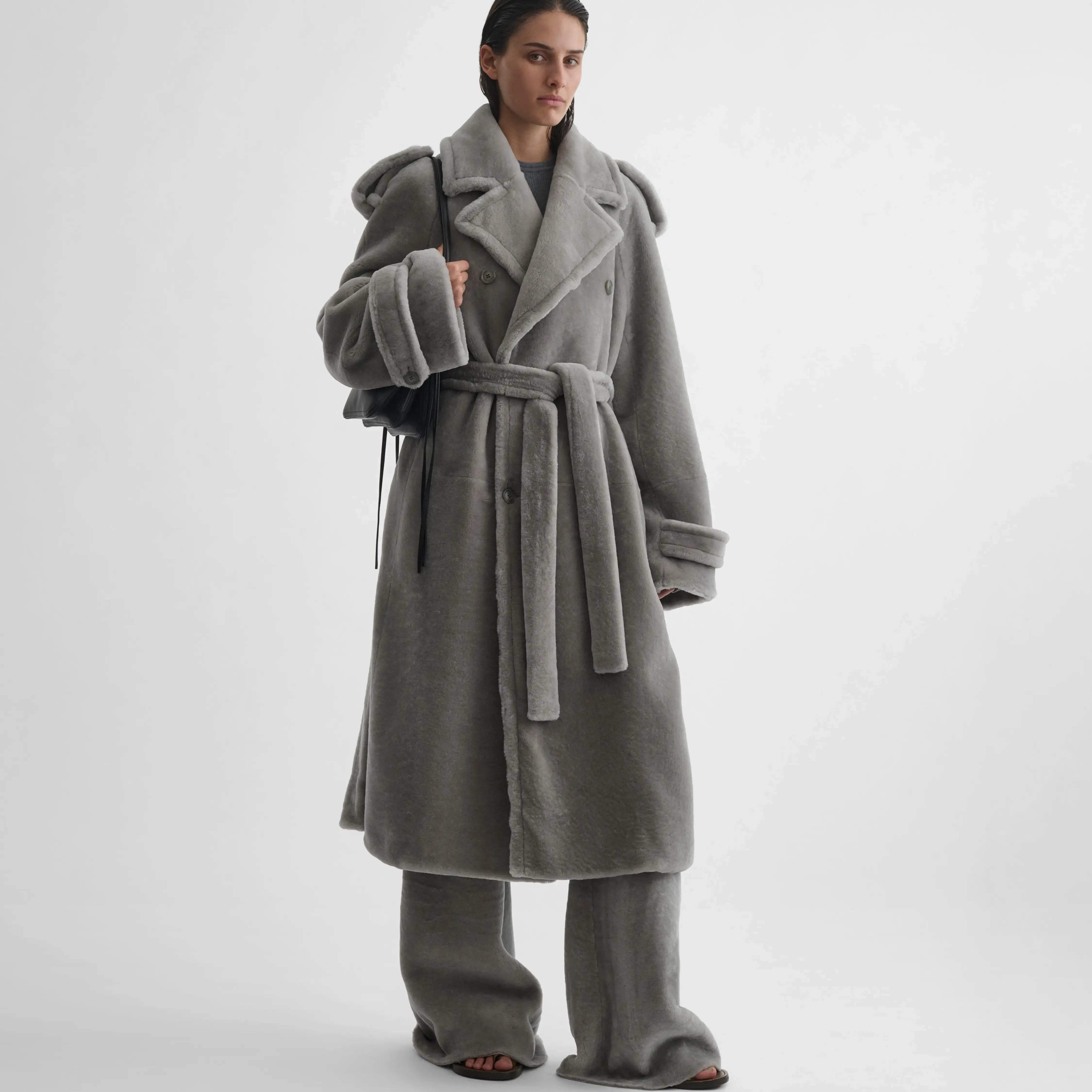 【PHOEBE PHILO】Milanese ウール ダブルブレスト ジャケット PHOEBE PHILO | MILANESE JACKET | BLACK WOOL