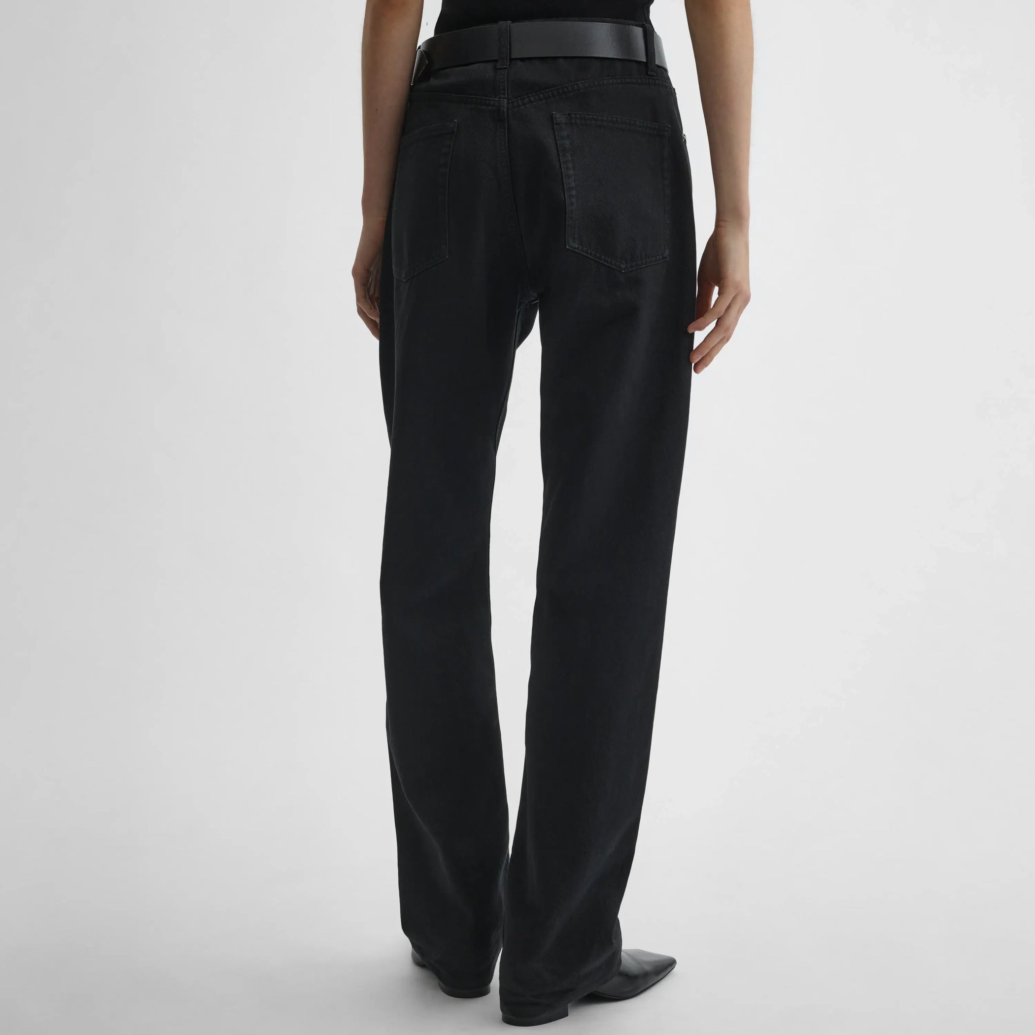 CLASSIC JEANS | black cotton