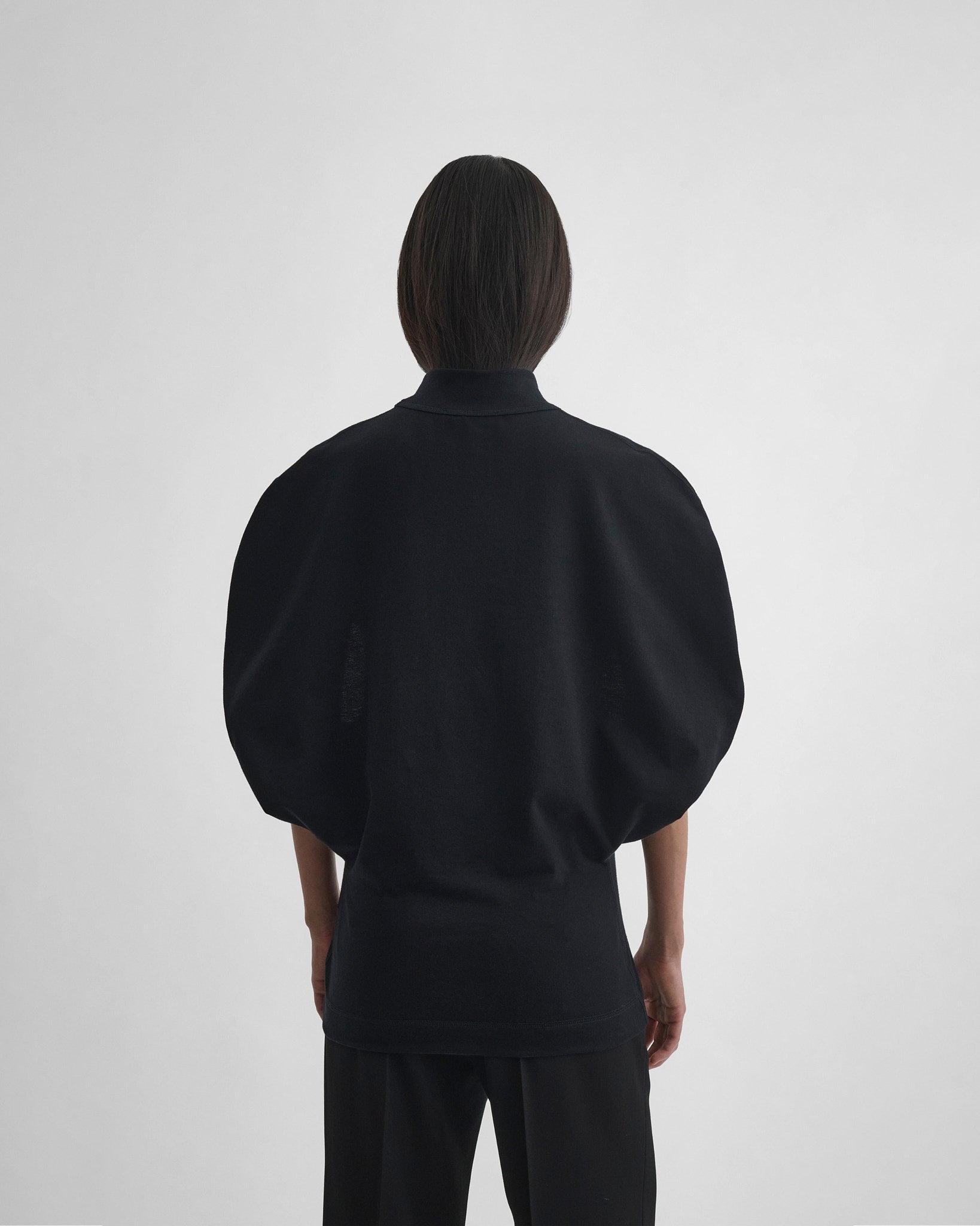 BUD TOP | black jersey