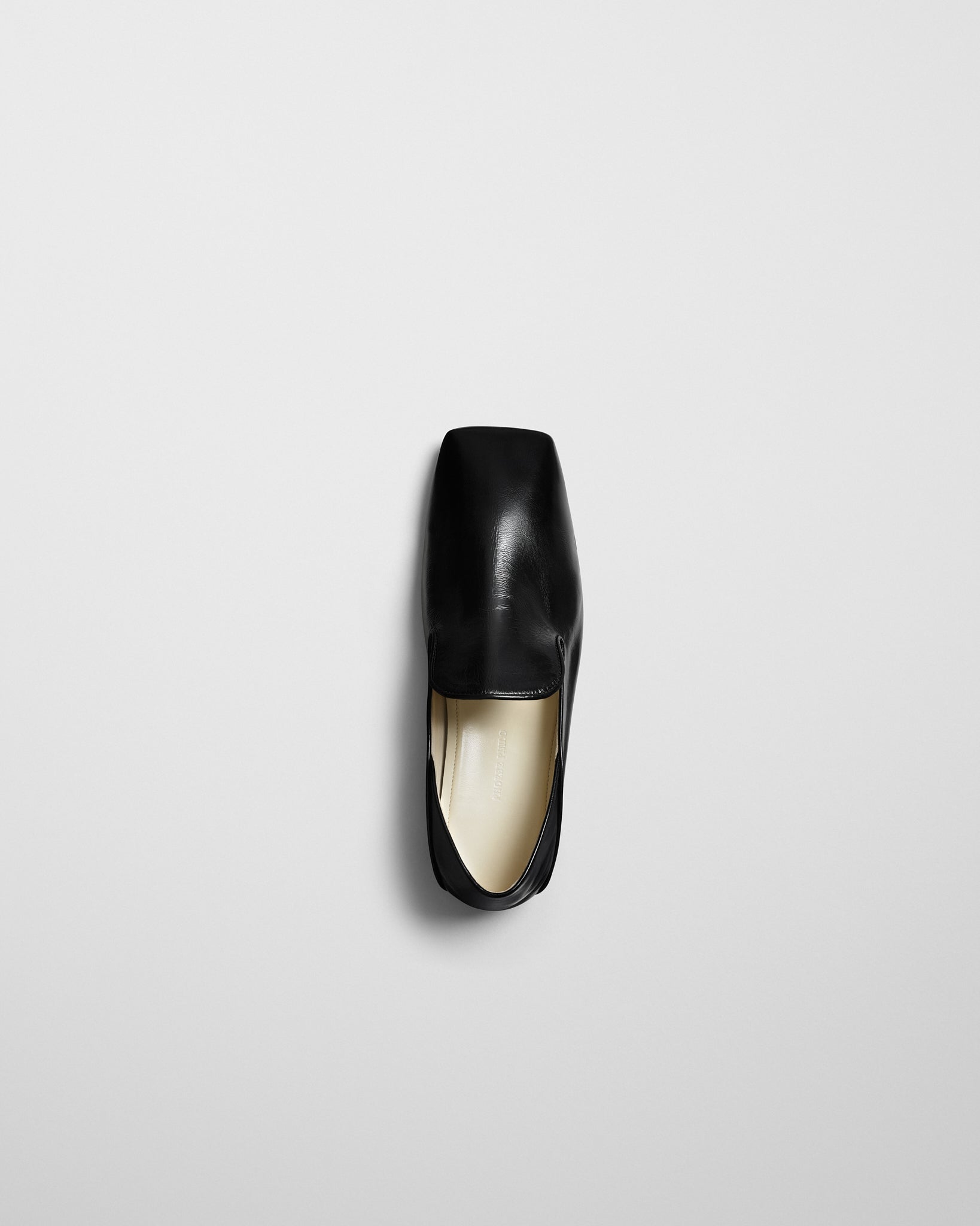 View of MAN'S SLIPPER 20 in black leather